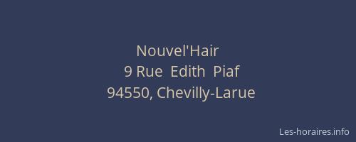 Nouvel'Hair