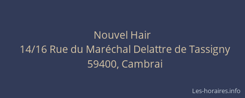 Nouvel Hair