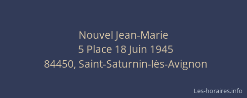Nouvel Jean-Marie