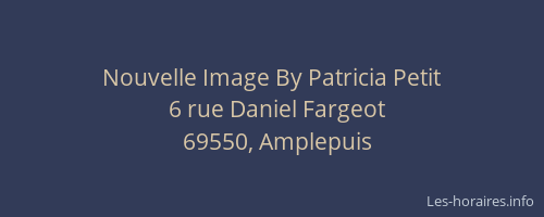 Nouvelle Image By Patricia Petit
