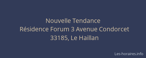 Nouvelle Tendance