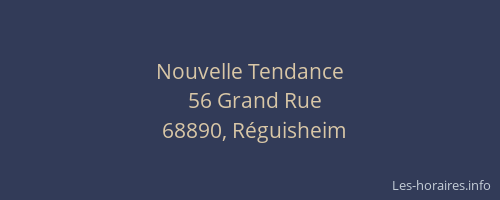 Nouvelle Tendance