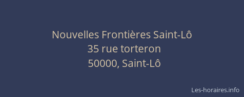 Nouvelles Frontières Saint-Lô