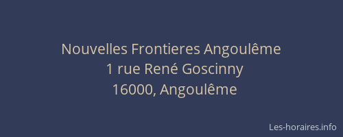 Nouvelles Frontieres Angoulême