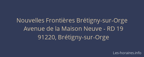 Nouvelles Frontières Brétigny-sur-Orge