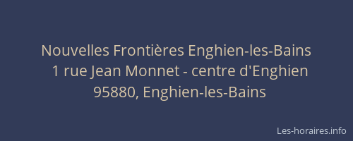 Nouvelles Frontières Enghien-les-Bains