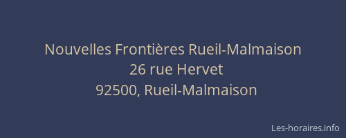 Nouvelles Frontières Rueil-Malmaison