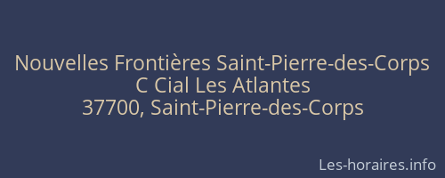 Nouvelles Frontières Saint-Pierre-des-Corps