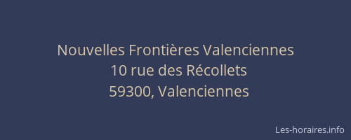 Nouvelles Frontières Valenciennes