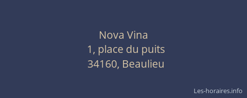 Nova Vina