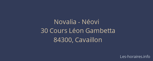 Novalia - N&eacute;ovi