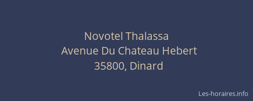 Novotel Thalassa
