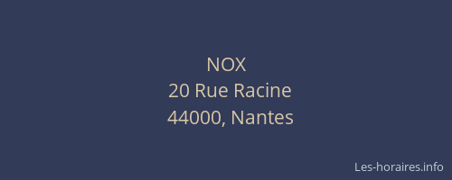 NOX