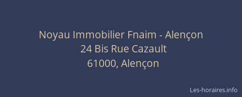 Noyau Immobilier Fnaim - Alençon