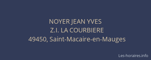 NOYER JEAN YVES