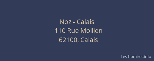 Noz - Calais