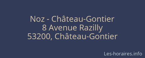 Noz - Château-Gontier