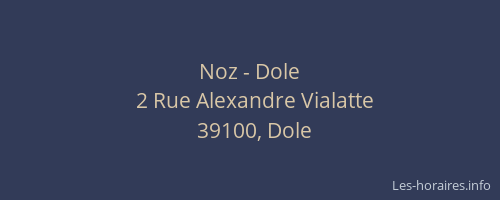 Noz - Dole