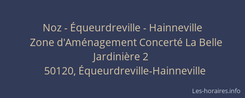 Noz - &Eacute;queurdreville - Hainneville