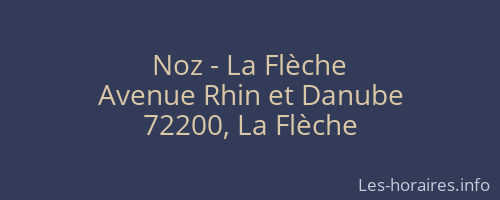 Noz - La Flèche