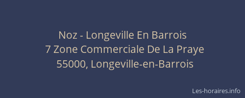 Noz - Longeville En Barrois