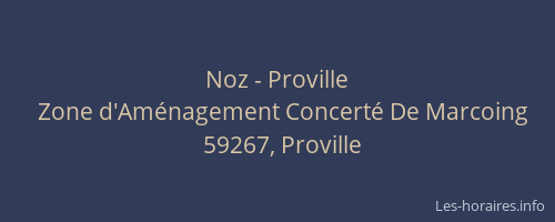 Noz - Proville