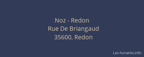 Noz - Redon