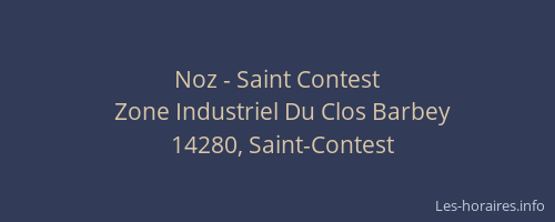 Noz - Saint Contest