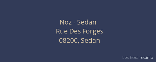 Noz - Sedan