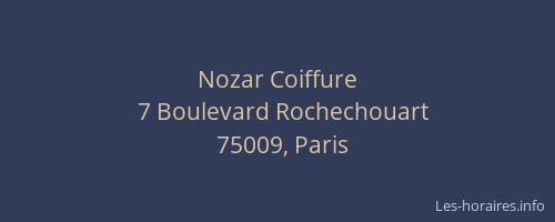 Nozar Coiffure