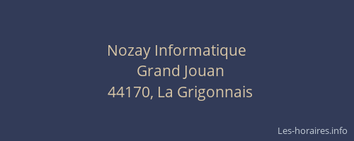 Nozay Informatique