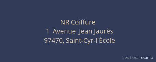 NR Coiffure