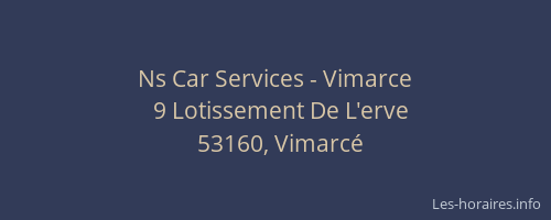Ns Car Services - Vimarce