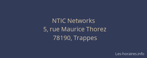 NTIC Networks
