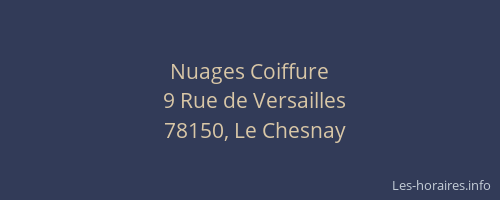 Nuages Coiffure