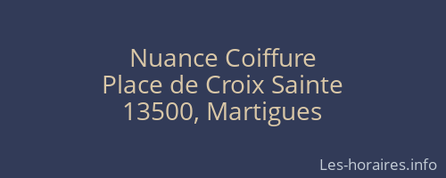 Nuance Coiffure