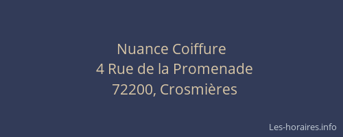 Nuance Coiffure