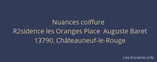 Nuances coiffure