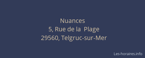 Nuances