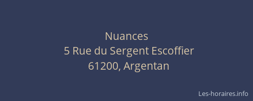 Nuances