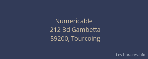 Numericable