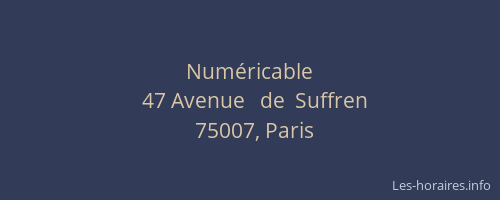 Numéricable