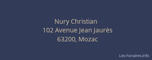 Nury Christian