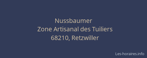 Nussbaumer