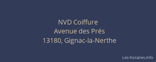 NVD Coiffure