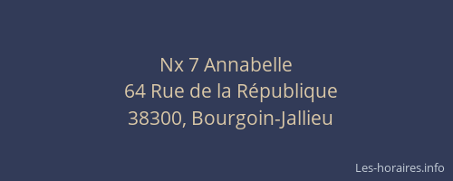 Nx 7 Annabelle