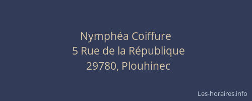 Nymphéa Coiffure