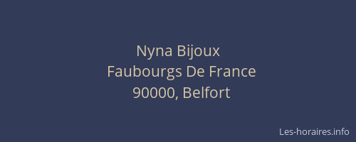 Nyna Bijoux