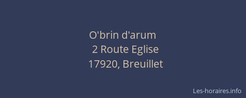 O'brin d'arum
