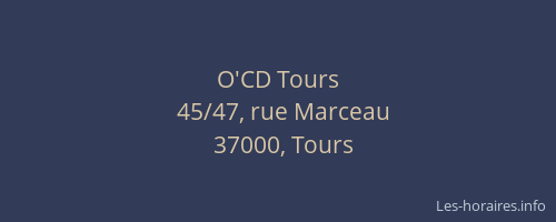 O'CD Tours
